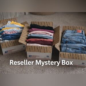 Denim Reseller Lot — Jeans Mystery Box | Mixed Brands